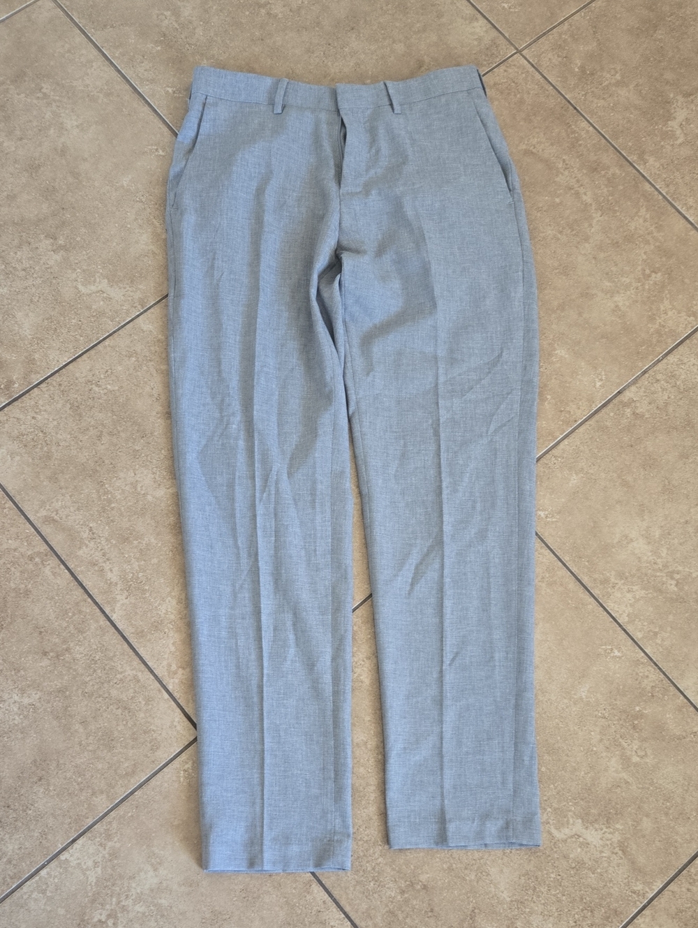 Haggar Light Gray Dress Slacks 30x30